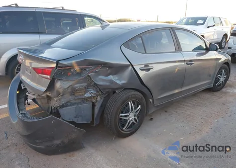 2017 Hyundai Elantra Se z USA, uszkodzony, nr VIN KMHD74LF1HU082101